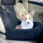 Pet Travel Car Seat for Small & Medium Dogs - Car Kennel Cushion