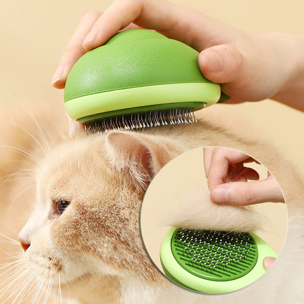 Avocado Shaped Cat & Dog Hair Remover Grooming Brush