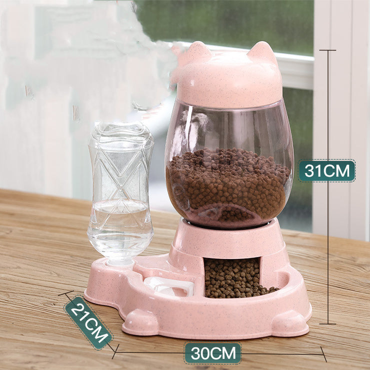 Cat Food Basin Water Automatic Feeder Dog Food Machine