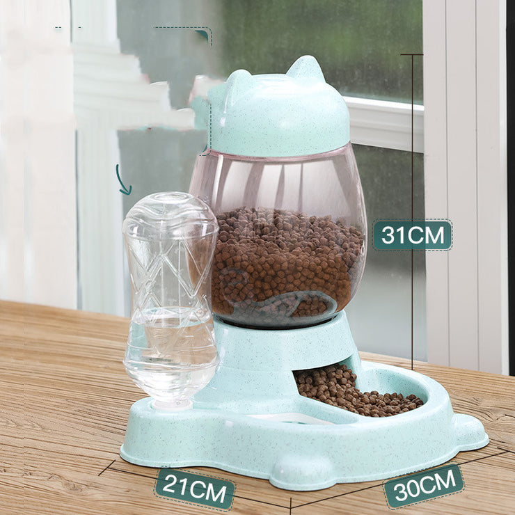 Cat Food Basin Water Automatic Feeder Dog Food Machine