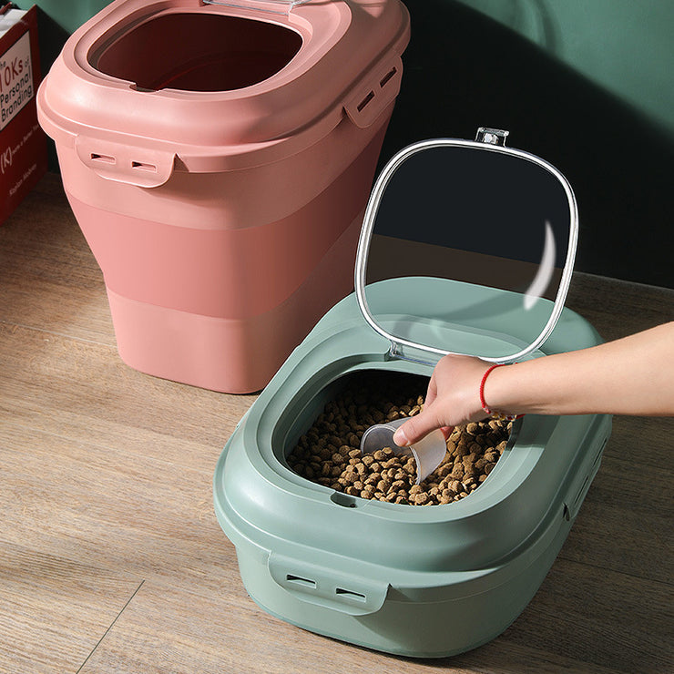 Airtight Pet Food Storage Container – Large Capacity