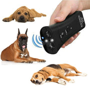 3-in-1 Ultrasonic Anti-Bark Dog Trainer with LED Light