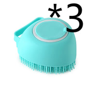 Silicone Dog Bath Brush - Pet Grooming & Massage Glove