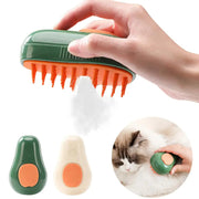 Self-Cleaning Steam Pet Brush – Cat & Dog Grooming