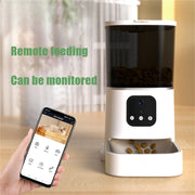 Smart WiFi Pet Feeder – Automatic Cat & Dog Food Dispenser