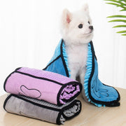 Super Absorbent Pet Bath Towel – Quick-Dry Microfiber