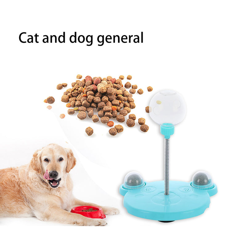 Interactive Cat Feeder Toy - Food Dispenser & Puzzle