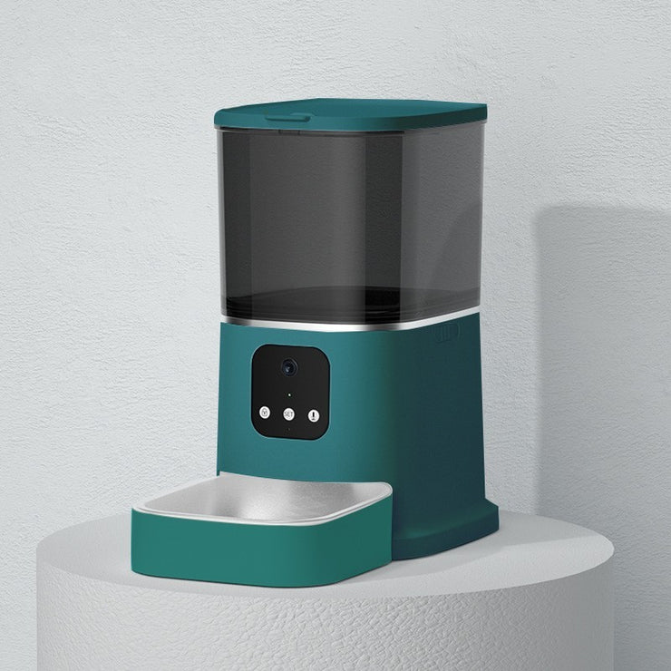 Smart WiFi Pet Feeder – Automatic Cat & Dog Food Dispenser