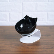 Non-Slip Raised Cat Bowl with Stand – Pet Feeder