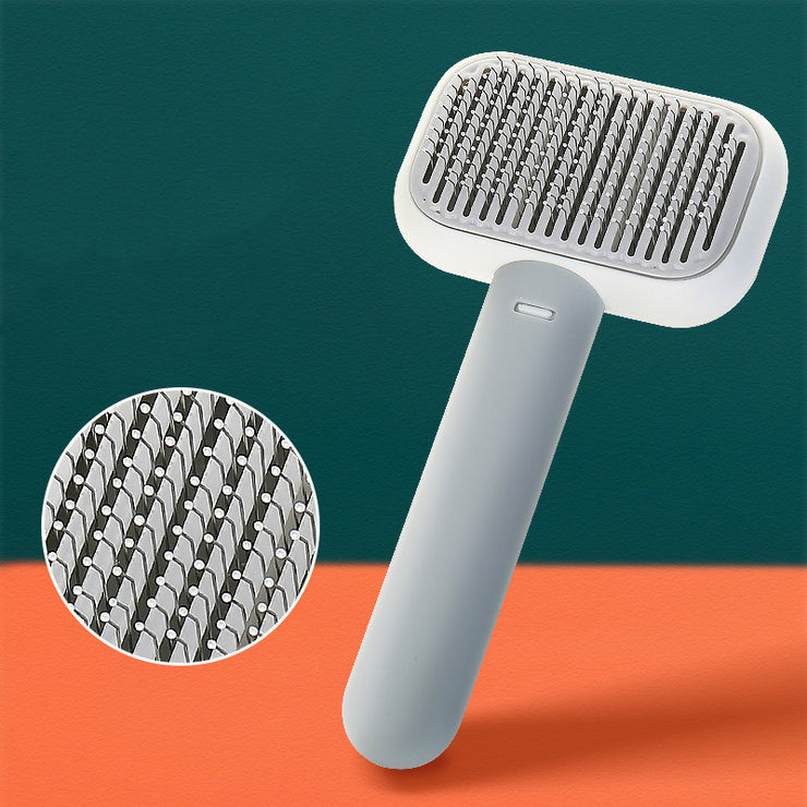 Pet Hair Brush for Dogs & Cats – Grooming & De-Shedding Comb