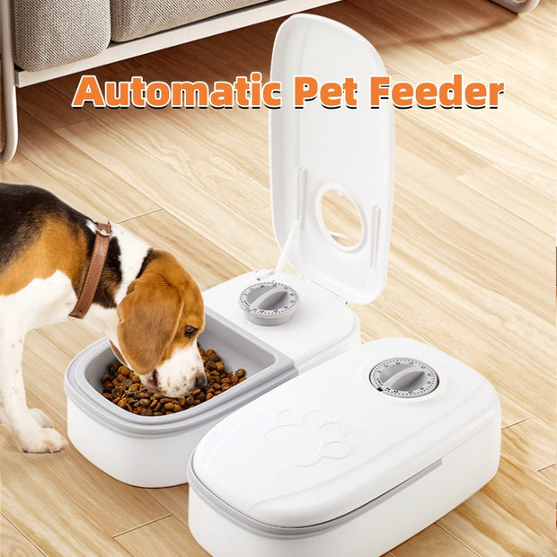 Automatic Pet Feeder for Cats & Dogs - Smart Timer Dispenser