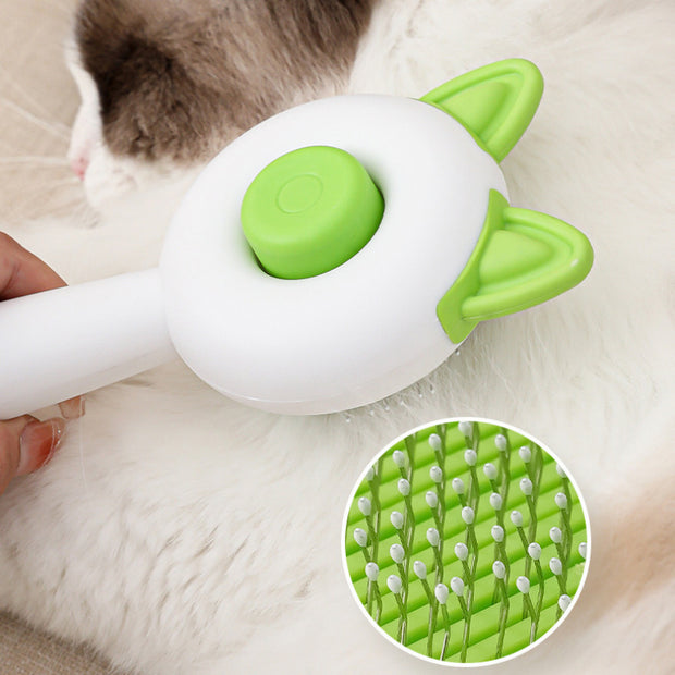 Self-Cleaning Pet Hair Brush for Dogs & Cats – Grooming Tool