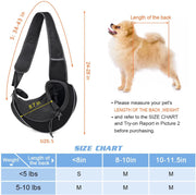 Portable Pet Carrier Bag for Dogs & Cats - Outdoor Crossbody