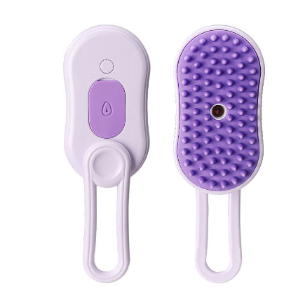 3-in-1 Cat & Dog Steam Brush for Pet Grooming & Hair Removal