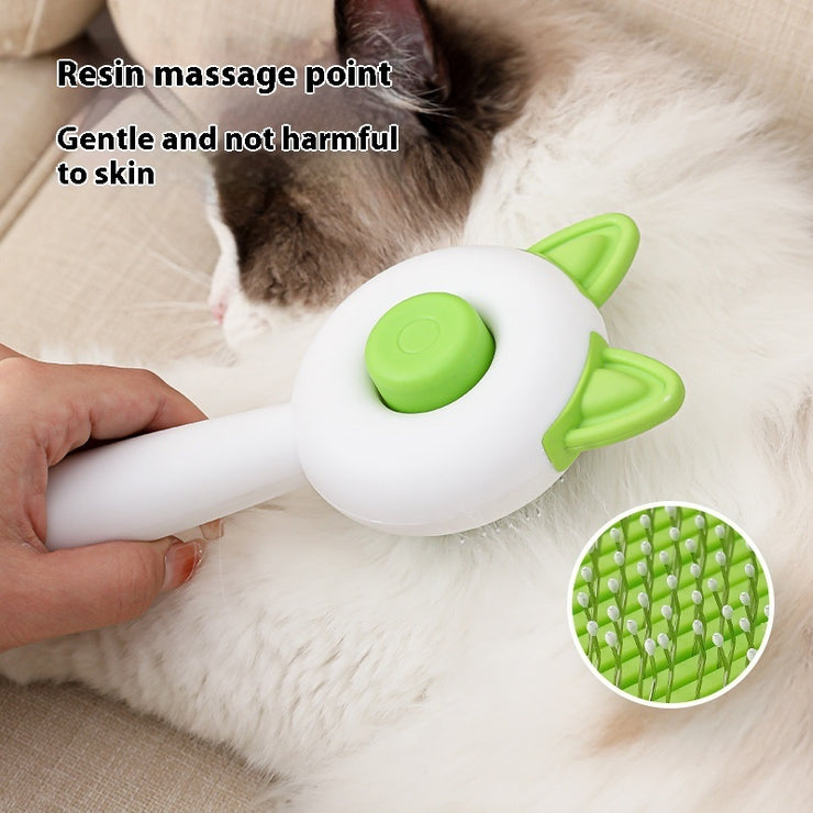 Self-Cleaning Pet Hair Brush for Dogs & Cats – Grooming Tool